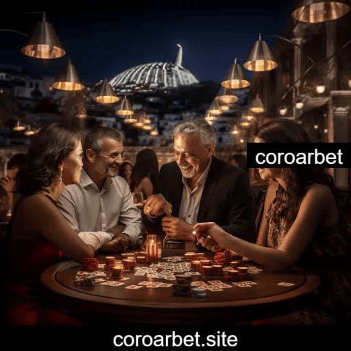 coroarbet com 50+ mesas de cassino ao vivo em HD 4K.